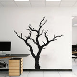 Large Spooky Dead Tree Wall Sticker Living Room Kids Room Branch Forest Wildlife Woodland Wall Decal Bedroom Vinyl Home Decor