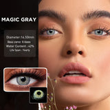 2pcs Magic Series Colored Contact Lenses Eye Natural Color lens eyes Color Contact Lens for Eye Lenses Brown UYAAI Blue lenses