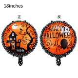 Halloween Decoration Balloon Pumpkin Ghost Spider Foil Balloons Toys Bat Globos Halloween Party Supplies