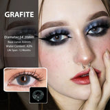 1 Pair for Eyes Yearly Christmas Dropship Gray Party Marine Beauty Gift Dark Circle Pupils Lenses