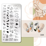 Halloween Stamping plates Stamp For Nails Pumpkin Ghost Nail Polish Templates All for Manicure Nail Designs