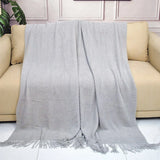 Nordic Knitted Blanket for Bed Thicken Winter Warm Sofa Cover Soft Plaid Bedspread Bed Sofa Decorative Throw Blankets Tapestrape