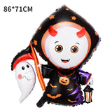 Halloween Decoration Balloon Pumpkin Ghost Spider Foil Balloons Toys Bat Globos Halloween Party Supplies