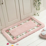 Pastoral Floor Carpet for Living Room, Bedroom Carpet, Area Rug, Anti-slip Floor Mat, Bathroom Carpet, Kitchen Mat, Home Textile