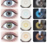 Vison Mulberry Natural Contact Colored Lenses Color Contact Lenses Beautiful Pupil Lens For Enlarge Eyes Cosmetic