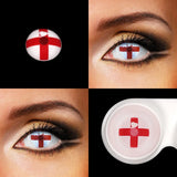 2PCS/Pair Pink Lense Halloween Lenses anime accessories Color contact lenses Cosplay Anime Lenses Yearly Contact lens