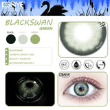 New Arrival BlackSwan Colored Contact Lenses For Eyes 1Pair Contact Colored Lenses Multicolor Lens Yearly Pupils Beauty Makeup