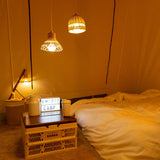 Rattan Lampshade Handmade Photography Accessories Kids Room Nursery Dorm Decoration Ceiling Light Cover Home Hanging Decor
