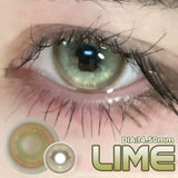Colored Contact Lenses Lalens Lime Blue Green Gray Sukura Violet Purple Color Contacts Eye Lens Eyes Half Year 2Pcs