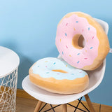 Simulation Donut Pillow Cushion Dessert Shop Gift Girlfriend Home Cushion Children's Playground Decoration