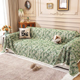 Rural Fully Covered Tassel Sofa Towel Four Seasonal Universal Sofa Cushions Cover Towel Three Person Couch Cover Cloths