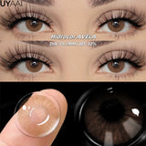 New Fashion Color Contact Lenses for Eyes Green Colorful Makeup High level of comfort Yearly 2pcs/pair