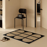 Minimalism PVC Welcome Doormat Chic Geometric Cuttable Mat House Entrance Rug Carpet Anti Dust Door Floor Pad Home Tidy Decor