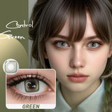 6 Months Wear Myopia Colored Lenses Power Pussy Control Grey Soft Contacts Cosplay Eye Makeup Cosmetic