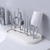 Baby Feeding Bottle Drain Rack Nipple Feeding Cup Holder Storage Drying Rack Bottle Cleaning And Drying Machine