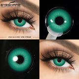 1pair/2pcs Colored Contact Lenses for Eyes Pink Contacts Purple Lens Cosplay Contact Lenses Blue Fashion Red Soft Lenses