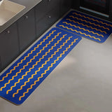 Kitchen Carpet Waterproof Oil-proof PVC Leather Washable Floor Mats Long Strip Runner Kitchen Rug Home Decoration Tappeto Cucina