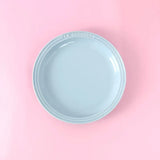 French Rainbow Underglaze Color Plate Vegetable 9-inch Ceramic 7-inch Vegetable PlateRainbow Color Western Food Trays