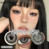 Big Eyes Color Contact Lenses Fashion Blue Colored Contact Lense Brown Softlenses Green Beauty Pupils Yearly Use
