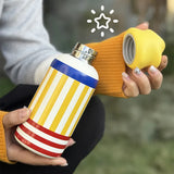 350ml Children's Thermal Water Bottle With Pattern,Double-layer Stainless Steel Drinkware,Gifts,MUG,Student's Sports THERMOS CUP