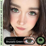 1pair Color Contact Lenses for Eyes Natural Eye Lens Blue Eye Lenses Brown Lenses Gray Pupils Yearly Green Eye Contacts