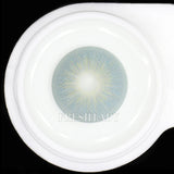 Contact Lenses Soft Cool Gray Blue with Golden Pattern Natural Enlarging Color Contacts Lenses Color