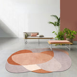 Living Room Decorative Carpet Simple Bedroom Geometric Mat Creative Model Room Non-slip Rug Household Sofa Casual Rugs