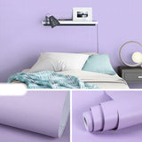 45cm Macaron Wallpaper Self-adhesive Bedroom Dormitory Renovation Stickers Waterproof And Mildew-proof Background Wall Stickers