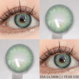 NEW 1Pair Natural Colored Contact Lenses For Eyes Beauty pupillents Grey Pupils Brown Contacts New Cosmetic Eyes Makeup