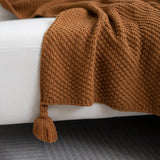 Nordic Office Nap Throw Blanket Bedspread Living Room Decoration Sofa Blanket Cover Knitted Shawl Warm Household Bed End Cover