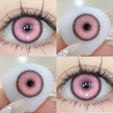 Color Contact Lenses Anime Pupil 6months 1pair Halloween Crazy Eye Lenses