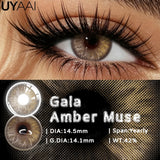 NEW Colored Contact Lenses Beauty Green Lens Red Lens Cosplay Baby Blue Lens Makeup Cosmetic Brown Natural Pupils Cosplay