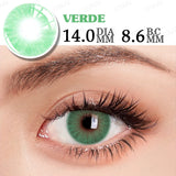 1Pair Color Contact Lenses for Blue Eyes Natural Pupils Green Ice Lenses Eye Color Contact Lens