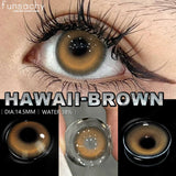Cosmetics Color Contact Lenses 1pair Brown Color Lens Fashion Lenses Korean Lenses Grow Eye Big Eye Lens Gray Contacts