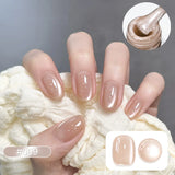10ml Cat Eye Gel Nail Polish Champagne Gold Semi Permanent Glitter Magnetic Gel Soak Off UV LED Varnish Design Winter Autumn