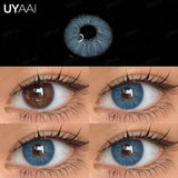 Contact Lenses, Natural Pattern, Bionic Pupil, Black/Brown/Blue/Green Colors, Perfect for Daily Commute