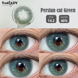 1 Pair Colored Contact Lenses Natural Brown Pupils Eyes Contact lenses Soft Contact Lenses 14.20mm