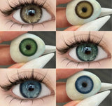 1 Pair Natural Lenses Korean Style Colored Contact Lenses Blue Lenses Brown Fog Pearl Color Lens High Quality Soft Lens