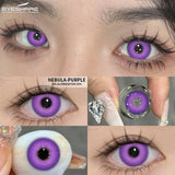 1Pair Cosplay White Color Contact Lenses Halloween Scary Contact Lenses Crazy Red Eye Makeup Lenses Black Beauty Pupils