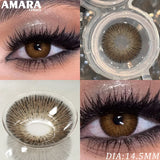 1 pair softlense brown color contact lenses for eyes gray lenses blue lenses eye makeup Beauty Contacts