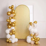 Gold Sequin Arch Backdrop Cover Polyester U Shape Arch Stand Slipcover Wedding Party Photo Booth Decoration
