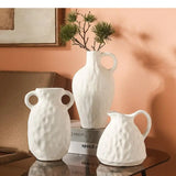 Art Black Spotted Ceramic Vase Flower Pots Decorative Arrangement Desk Decoration Ornaments Crafts Floral Vases