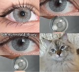 Colored Contacts Lenses with Myopia Naturally Gray Brown Beautiful Pupils with Degree Blue Eyes Lenses Fast Shipping