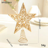 Christmas Crystal Chain String Transparent Dazzling Colorful Butterfly Pearl Bead String Hanging Xams Tree Garland Rattan Decor