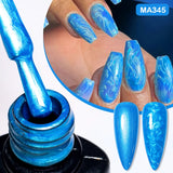 7ml Rubber Base Nail Gel Polish Nude Milky White DIY Nail Art Soak Off Gel Polish Semi Permanent Painting UV Vernis