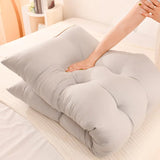 Large Bed Cushion Double-Layer Backrest & Lumbar,Contemporary Triangular Wedge Cushion for Headboard and Sofa Backrest Support