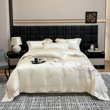 100% Egyptian Cotton Flowers Butterfly Embroidery Luxury Bedding Set Duvet Cover Set Bed Sheet Or Fitted Sheet Pillowcases 4Pcs