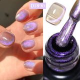 7ml Moonlight Magnetic Gel Nail Polish - Galaxy Effect,Soak-Off UV LED Glitter Gel for Shiny and Elegant Manicure