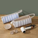 Carry Handle Hair Dryer Storage Bag Zipper Closure Scratch-Resistant Blow Dryer Storage Bag Wide Gusseted Water-Resistant
