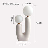 Nordic Children Room Bedroom Bedside Light Creative Art Study Reading Desk Lamp Designer Living Room Dual Head Table Lamp Decor
